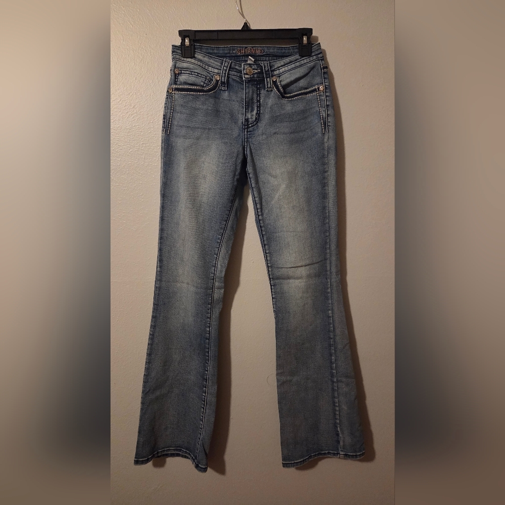 GUC Shyanne Light Blue Flare Jeans